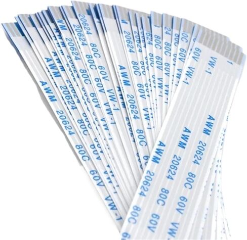 10Pcs FPC/FFC 0.5mm Flexible Flat Cable A/B Type 50/60/80/100mm 6P/7/8/10/12/14/15/16/18/20/22/26/28/30/32/34/38/40/50PIN(50MM,0.5MM_B-Type(Reverse)_50P) in Saudi Arabia