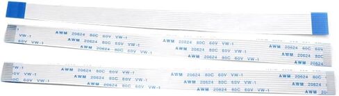 10Pcs FPC/FFC 0.5mm Flexible Flat Cable A/B Type 50/60/80/100mm 6P/7/8/10/12/14/15/16/18/20/22/26/28/30/32/34/38/40/50PIN(50MM,0.5MM_B-Type(Reverse)_50P) in Saudi Arabia
