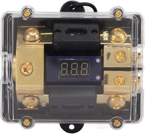 yctze 1 في 2 Out Fower Ground Flitter for Car Audio - 0/2 كتلة توزيع الطاقة النحاسية مع حماية الدائرة in Saudi Arabia