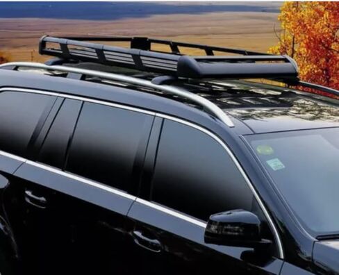 2pcs Crossbar Roof Rail Cross Bar fits for Toyota Land Cruiser LC300 J300 2021-2023(Black) in Kuwait