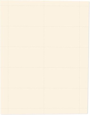 Best Paper Greetings Business Card Paper, Ivory Cardstock for Inkjet and Laser Printers (Ivory, 3.5 x 1.9 In, 100 Sheets) in Saudi Arabia