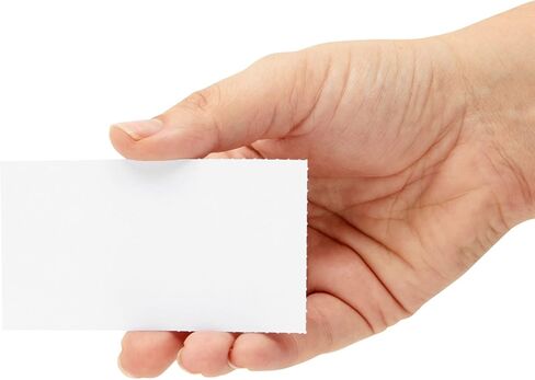 Best Paper Greetings Business Card Paper, Ivory Cardstock for Inkjet and Laser Printers (Ivory, 3.5 x 1.9 In, 100 Sheets) in Saudi Arabia