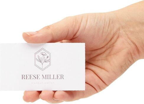 Best Paper Greetings Business Card Paper, Ivory Cardstock for Inkjet and Laser Printers (Ivory, 3.5 x 1.9 In, 100 Sheets) in Saudi Arabia