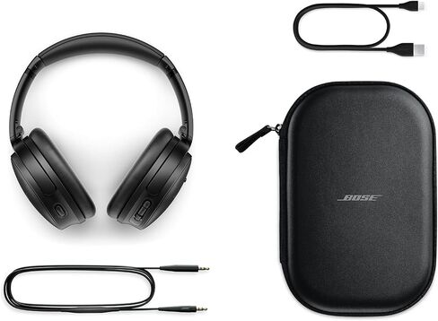 سماعات Bose QuietComfort Bluetooth وسماعات الرأس اللاسلكية مع إلغاء ضوضاء الأذن و MIC ، + Green Extreme 20W Charger 2-Port (Black) in Saudi Arabia