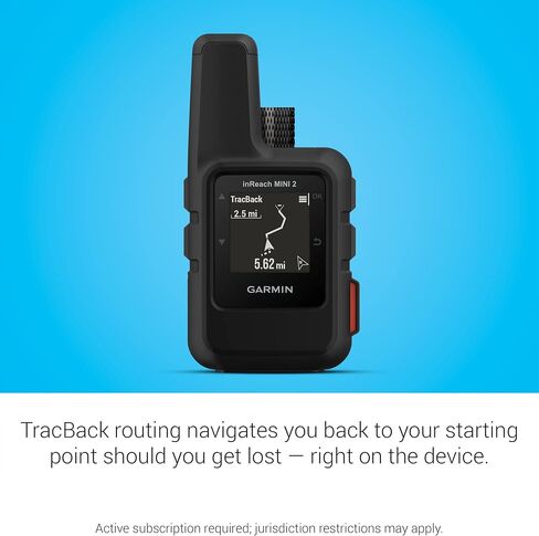 Garmin inReach Mini 2 Compact, Two-Way Messaging, Handheld Satellite Communicator - Orange (Renewed) in Saudi Arabia