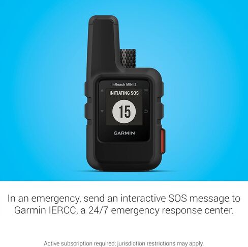 Garmin inReach Mini 2 Compact, Two-Way Messaging, Handheld Satellite Communicator - Orange (Renewed) in Saudi Arabia