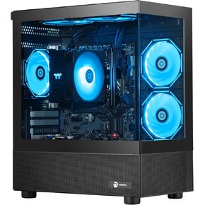 Soul Gaming PC Desktop ، AMD Ryzen 7 5700G 8 Core 3.8GHz (حتى 4.6 جيجا هرتز) ، رسومات AMD Radeon Vega ، 16GB DDR4 RAM 3200MHz ، 1TB NVME SSD ، 550W PSU ، Windows 11 Home 64-Bit.