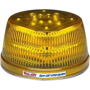 Whelen L31HAF - 12 VDC High Profile Amber Permanent Mount Beacon