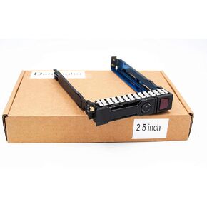 2.5" SFF SAS SATA SSD Hard Drive Carrier Tray Caddy 651687-001 651699-001 for HP Proliant ML350 DL360p DL380P DL160 Gen8 G8 Gen9 G9 with 4 Mounting Screws