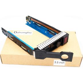 3.5" 651314-001/651320-001 LFF SAS SATA HDD Tray Caddy Replacement for ProLiant MicroServer Gen8 G8 Gen9 G9 Hard Drive Tray DL380P DL360P DL160 with 4 Screws