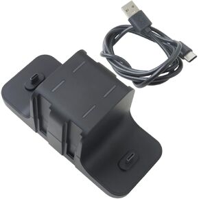 New Black Charging Dock Replacement Compatible for Nintendo Switch Joy-Con Pro Controller, Multi-Charger for 4 Switch Joy-Cons and 2 Pro Controllers, with LED Indicators
