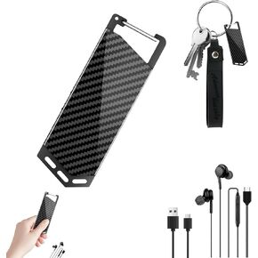Digital Voice Recorder, 2025 Type-C Flash Device with Keychain, Perfect Capture Every Information for Class, Lecture, Interview, Meeting etc