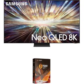 Samsung QN65QN800DFXZA 65 Inch Neo QLED 8K Smart TV with AI Motion Enhancer and 3 Year Amber Protection Plan (2024)