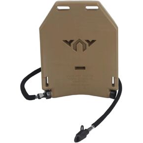 1.75L Tactical Hydration Water Panel -MOLLE Compatible Plate Carrier Insert for J.PC/C.PC/A.VS Vest | Leakproof Valve & Detachable Reservoir