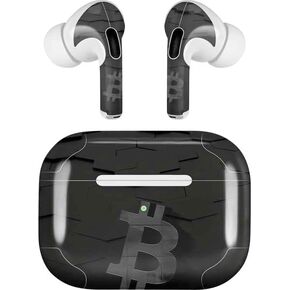 Skinit Skinit Audio Audio Skin متوافق مع تصميم AirPods Pro 2nd Gen - Bitcoin نمط