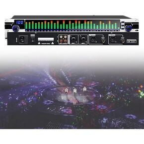 Graphic Equalizer,31-Band Spectrum Display Audio Digital Equalizador,Professional Audio Processor,Professional Sound system Professional Equalizers