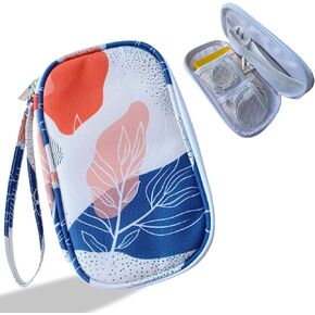 Electronics Organizer Travel Case, Cable Organizer Travel Essentials Tech Pouch,Suitable for Charger, Cable, Phone，Flash Drive,Starry Sky