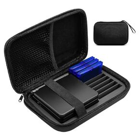 DPVPER Carrying Case for Gameboy Advance SP, Accessories for GBA SP, Hard Storage Portable Bag for GBA SP - Holds 8 Games