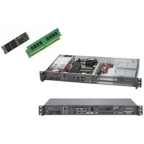 Supermicro SuperServer SYS-5018D-FN4T Intel Xeon D-1540 200W 1U Rackmount Server Barebone System (Black)