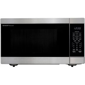 Sharp 2.2-Cu. Ft. Countertop Microwave Oven, Stainless Steel (SMC2266HS)
