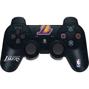Skinit Decal Gaming Skin for PS3 Dual Shock Wireless Controller - Officially Licensed NBA Los Angeles Lakers Secondary Logo Design