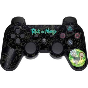 Skinit Decal Gaming Skin Compatible with PS3 Dual Shock Wireless Controller - Officially Licensed Warner Bros Rick and Morty Portal Travel Design