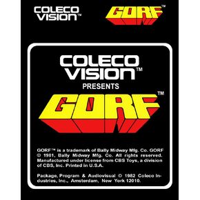 Coleco Vision Gorf