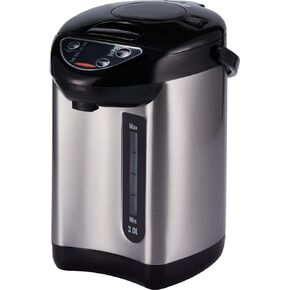Happybuy 3L Hot Water Dispenser, 4-Temp Adjustable Water Boiler, 304 SS Countertop Heater, 3-Way Dispense, Tea, Coffee, Baby