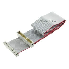 CablesOnline, 6-inches 34-Pin (2x17) 2.54mm-Pitch IDC 34-Wire Flat Ribbon Extension Cable, FR-3406M