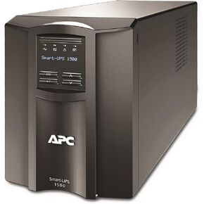APC 1500VA Smart UPS with SmartConnect and Network Card, SMT1500CNC, Sinewave UPS Battery Backup, 120V, Line Interactive Uninterruptible Power Supply