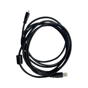 3M Cable USB طاقة لـ Wii U Gamepad - كابل شحن طويل إضافي (10 أقدام) أسود