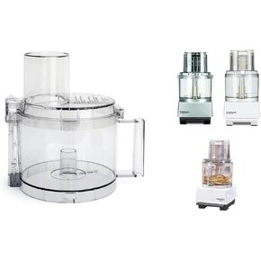 Cuisinart Replacement Tritan Work Bowl & Cover (DLC-865AGTXT1 & DLC-877BGTXT1) – Fits Models DFP-11, DLC-8S, DLC-8SBCYP1, DLC-8SY Only (Fits Pictured Models Only, OEM Part