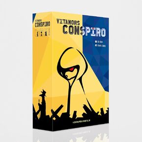 Vita Mors: Conspiro — Pocket-Size Deluxe Travel Board Game | 5-10 Players | Hidden-Role Strategy in 40 min | Premium Metal Pieces in Saudi Arabia