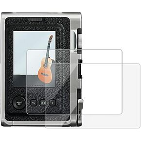 واقي شاشة Fuji Mini EVO/X-Pro1، طبقة من الزجاج المقوى kinokoo 9H لكاميرا Fuji X-Pro1 / Instax Mini EVO خالية من الفقاعات/مضادة للخدش (عبوتان) in Kuwait