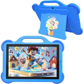 Kids Tablets, Parental Control Toddler Tablet, Android 12 Tablet for Kids with 360° Rotation Shockproof Case, 32GB ROM Tablet PC, 1280X800 HD Touchscreen, 6000mAh, Bluetooth, Wifi Tablet Computer in Kuwait