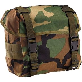 Rothco Enhanced Nylon Butt Pack Waist Belt Keeper Pouch, Camo