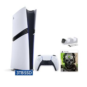 Sony PlayStation 5 Pro 3TB Digital Edition Call of Duty Modern Warfare II Bundle and Controller Charger - White [video game] [video game] [video game] [video game] [video game] [video game] [video game] [video game] [video game] [video game] [video game] 