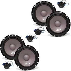 Alpine 2-Pairs SXE-1751S 6.5" Component Speakers
