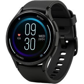 Smartwatch for Men & Women, 1.43 AMOLED Display, Smartwatch with GPS, Fitness Tracker, BT Calling, Waterproof, Alexa, Step Counter, SpO2, Heart Rate Monitor, Sleep Tracking & Multiple Sports Modes