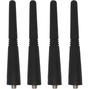 PMAE4003A PMAE4003 UHF 403-470MHz Stubby Antenna Compatible for Motorola CP200D CP200 HT1250 HT750 CP185 CP150 PR400 PR860 EX500 EX600 3.5 Inch (4 Pack)