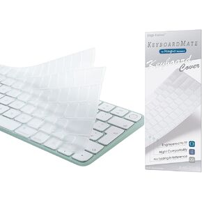 Keyboard Cover for 2024 M4 iMac Magic Keyboard (Model A3119, Touch ID, with Numeric Key) - Ultra Thin, Protective and Clear Keyboard Cover Protector Skin