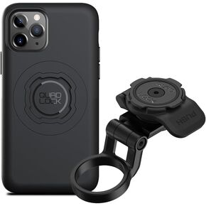 Quad Lock Stem Cap Mount (Adjustable) Bike Kit with iPhone 15 MAG Phone Case