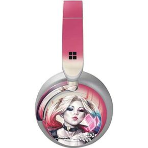 Skinit Decal Audio Skin Compatible with Surface Headphones - Officially Licensed Warner Bros Harley Quinn Animated Design