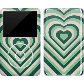 Skinit Decal MP3 Player Skin Compatible with iPod Classic (6th Gen) 80GB - Officially Licensed Originally Designed Lucky Heart Pattern Design