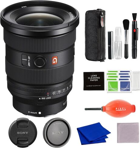 Sony FE 16-35mm f/2.8 GM II Lens Sony E with Bundle with Lexar 64GB SD Card, 82MM 3PC Filter Kit & More | SEL1635GM2 in Saudi Arabia