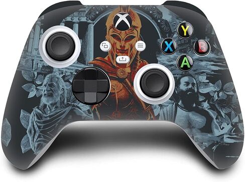 Head Case Designs Officially Licensed Assassin's Creed Kassandra Vine Odyssey Artwork Vinyl Sticker Gaming Skin Decal Cover Compatible With Xbox Series X Console and Controller Bundle in Saudi Arabia