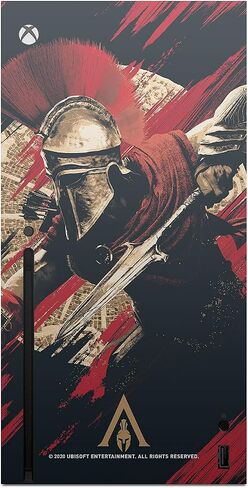 تصاميم قضية الرأس مرخصة رسميًا Assassin's Creed Kassandra Vine Odyssey Artssey Vinyl Desconser Skin Skin Cover متوافقة مع وحدة التحكم Xbox Series X وحزمة التحكم in Kuwait