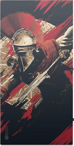 تصاميم قضية الرأس مرخصة رسميًا Assassin's Creed Kassandra Vine Odyssey Artssey Vinyl Desconser Skin Skin Cover متوافقة مع وحدة التحكم Xbox Series X وحزمة التحكم in Kuwait