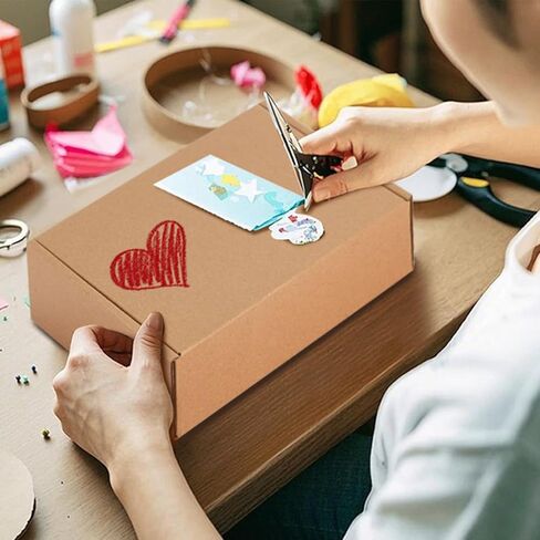 9x6x2 Inches 50 Pack Shipping Boxes - Brown Corrugated Cardboard Boxes for Small Business Shipping boxes, Gift Boxes and Mailing Boxes in Kuwait