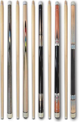 Set of 5 Pool Cues Billiard House Bar Pool Cue Sticks in Saudi Arabia